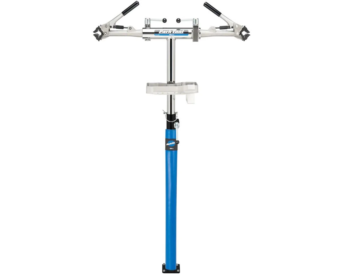 Park Tool PRS-2.3-1 Deluxe Double Arm Repair Stand (Blue) (w/100-3C Adjustable Clamps)